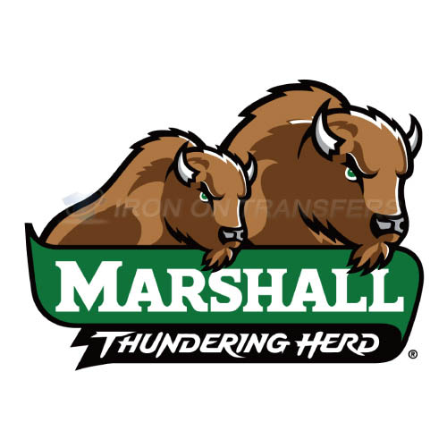 Marshall Thundering Herd Iron-on Stickers (Heat Transfers)NO.4981